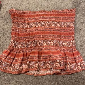 never worn strapless tube top